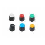 handlebar weights with colored smart plug 