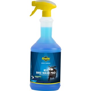 Putoline Reinigungsmittel RS1 Bike Wash Pro, 1 Ltr. Sprühflasche, schnell wirkendes, biologisch abbaubares Reinigungsmittel.