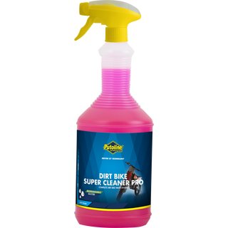 Putoline cleaner DIRT Bike Super Cleaner Pro, 1 ltr trigger, highly concentrated, non toxic, biodegradable cleaner for Motocross and Enduro motorcycles.