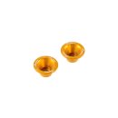 LIGHTECH Crash pad for wheel axle 4 pieces DUCATI Monster 821 (14-16) gold