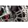 LIGHTECH Crash pad for wheel axle 4 pieces SUZUKI GSX-S 750 (17-20) red
