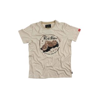 Rusty Pistons - "Laurel (Beige)" - Men´s T-Shirt, beige