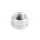 LIGHTECH special nut rear axle nut Honda CB 1000 R (08-17) silver