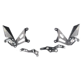 LighTech rear sets  MV Agusta  B3 675/ B3 800/ Dragster 800  fold up foot pegs