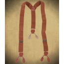 Rusty Pistons - "Suspenders Brown" - Hosenträger, braun