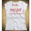 Rusty Pistons - "Lavinia" Damen T-Shirt weiß