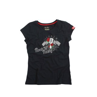 Rusty Pistons - "Welona" womens shirt black