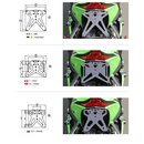 LighTech license plate holder Ducati Hypermotard 796/ 1100 (07-12) - Kit