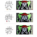 LighTech Kennzeichenhalter Ducati Panigale 899/1199/1299 (12-17), 959 (18-19) - Set
