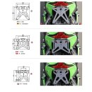 LighTech license plate holder Ducati 749-999 (02-06) - Kit