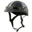 Rusty Pistons - open face helmet "Irvine" black
