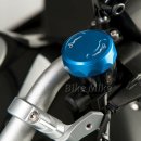 LIGHTECH Deckel für Bremsflüssigkeitsbehälter hinten Aprilia Kawasaki Yamaha Triumph, Suzuki & Honda(Kupplung) rot