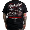 Blackheart T-Shirt Red Chop