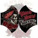 Blackheart mask Pin Up Skull