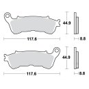 MCB brake lining sintered front for Honda CBF 1000 A/FA ABS 