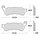 MCB brake lining sintered front for Honda CBF 1000 A/FA ABS