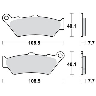 MCB Bremsbelag hinten für BMW R 1200 GS / Adventure