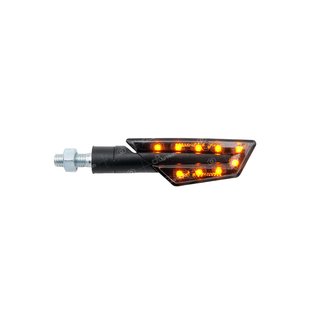 Lightech mini LED turn signals, E-approved, black