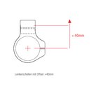LighTech Lenkerschellen Paar für Aprilia RSV 1000 (06-09/ RSV4 R (09-19) Höhe 0mm / Winkel 10°