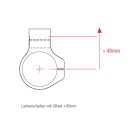 LighTech Lenkerschellen Paar für Yamaha R3 (19) Höhe 20mm / Winkel 10°