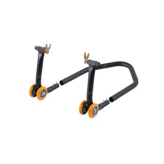 Lightech modular iron rear stand with integral forks and 4 wheels