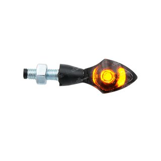 Lightech mini LED turn signals, E-approved, black