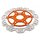 brake disc for KTM Duke 690 (08-12) colored orange