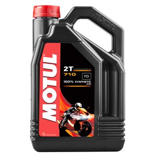 Motul 710 2T 100% synthetic 2-stroke lubricant. 4 ltr.