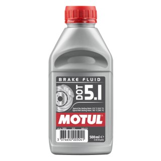 Motul DOT 5.1 BRAKE FLUID 100% synthetic brake fluid 0,5 ltr.