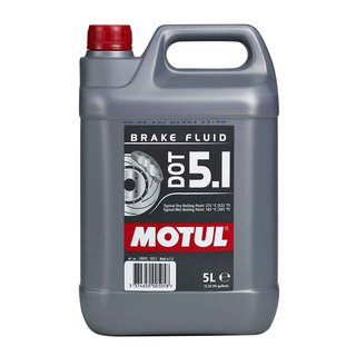 Motul DOT 5.1 BRAKE FLUID 100% synthetic brake fluid 5 ltr.