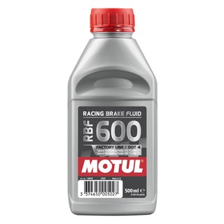 Motul RBF 600 BRAKE FLUID 100% synthetic brake fluid 500 gram