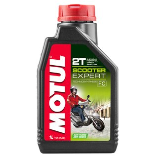 Motul SCOOTER EXPERT 2T Technosynthese 2-stroke lubricant 1 l