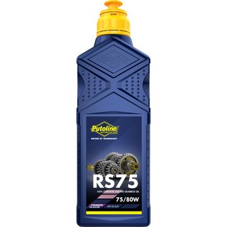 Putoline RS 75 80W transmission oil, 1 ltr. 100% synthetic transmission oil suitable for (Off) Road motorcycle transmissions.