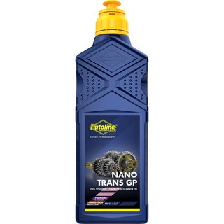Putoline transmission oil NANO TRANS GP, 1 ltr. 100% synthetic transmission oil with Nano Tech additives system for 2- and 4-stroke (Off) Road motorcycles.