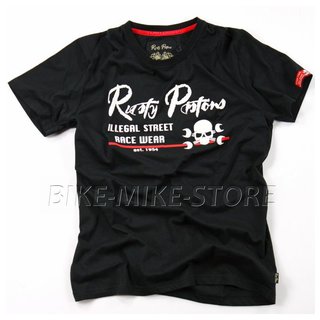 Rusty Pistons - "Hardin" - Herren T-Shirt, schwarz, Größe M