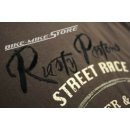 Rusty Pistons - "Warren Khaki" - Mens T-Shirt, khaki